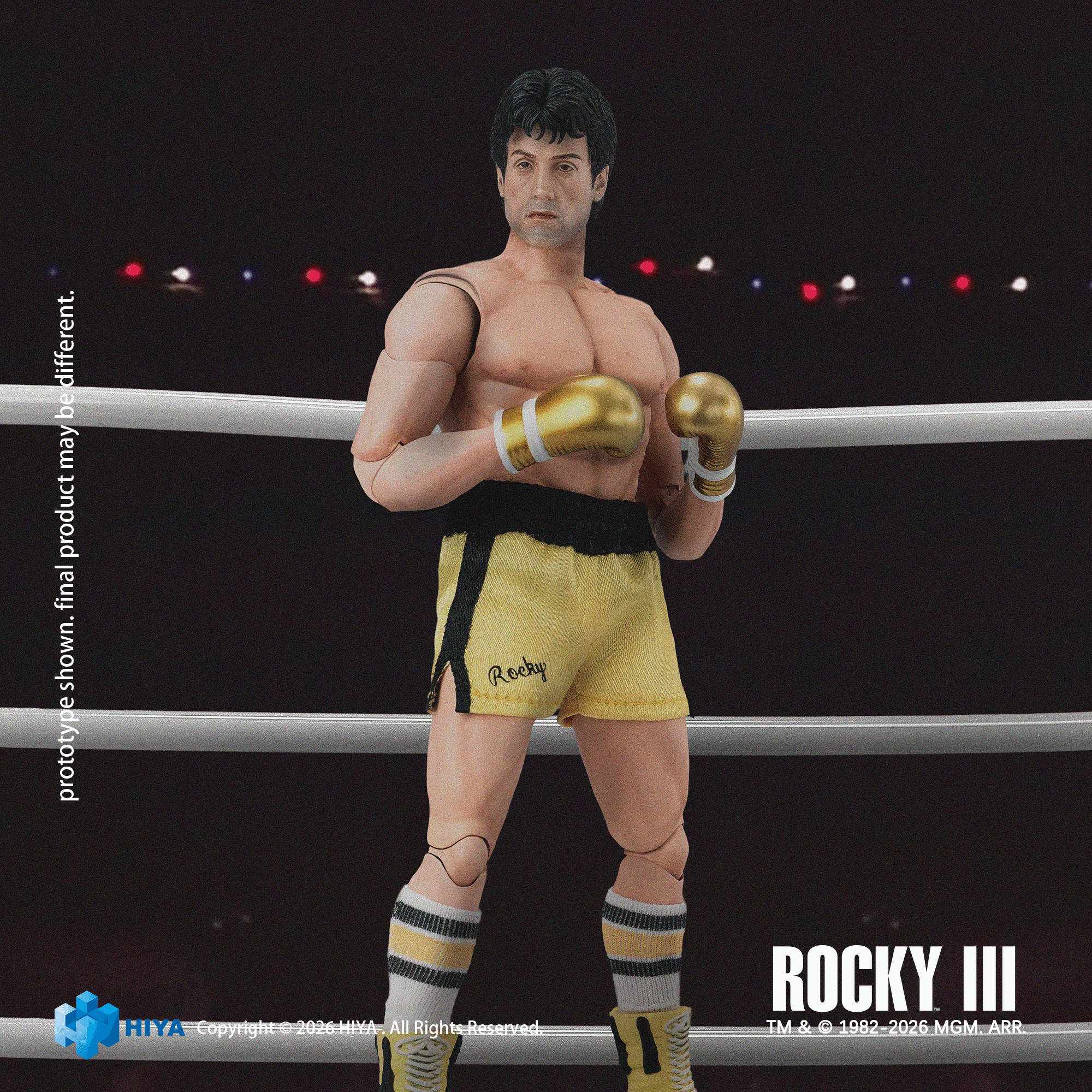 Exquisite Super Series 1/12 Scale 6.3 Inch Rocky III Rocky Boxer Version Action Figure | 6957534205125