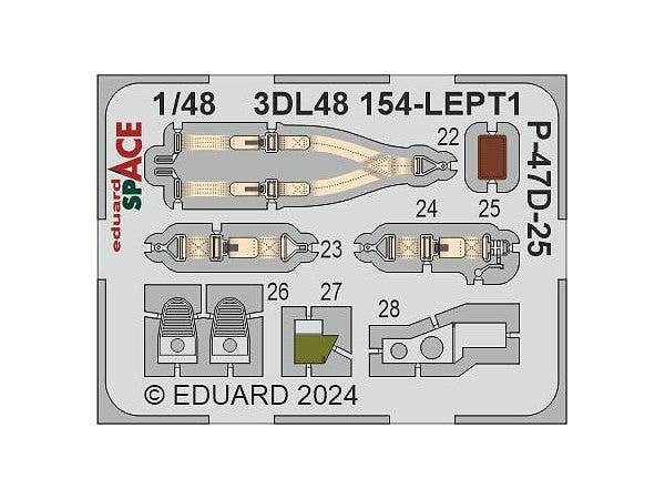 Eduard P-47D-25 SPACE 1/48 for MINIART | 8591437585328