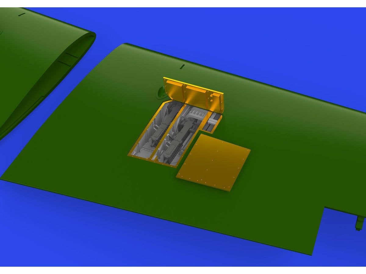 Eduard FM-1 gun bays PRINT 1/48 Brassin for EDUARD | 8591437585137