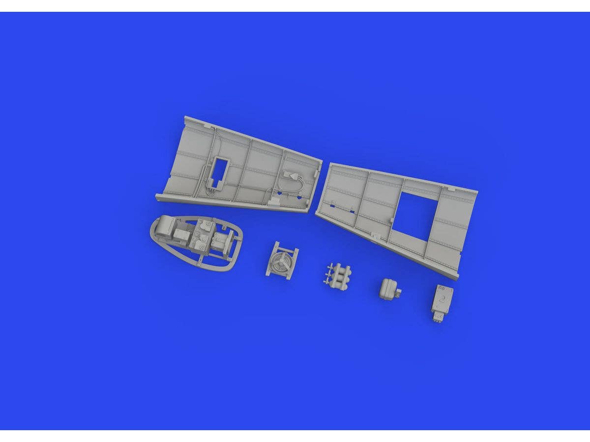Eduard Bf 109K-4 radio compartment PRINT 1/48 Brassin for EDUARD | 8591437585229