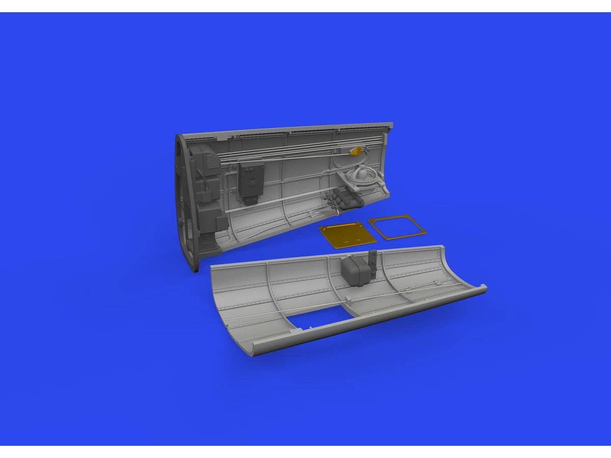 Eduard Bf 109K-4 radio compartment PRINT 1/48 Brassin for EDUARD | 8591437585229