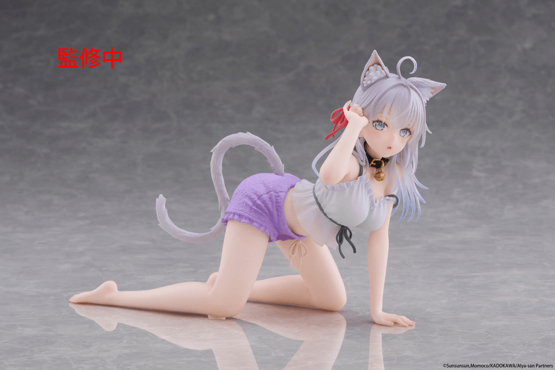 TAITO Alya Sometimes Hides Her Feelings in Russian Desktop Cute Figure - Alya (Cat Ear Roomwear Ver.) | 840342403929