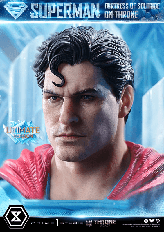 Prime 1 Studio Throne Legacy Superman (Comics) Superman Fortress of Solitude on Throne (Design by Gabriele Dell'Otto) Ultimate Version | 4582647122155