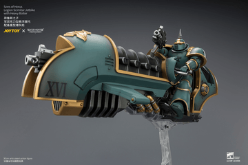 Sons of Horus Legion Scimitar Jetbike with Heavy Bolter