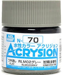 Mr Hobby Acrysion N70 - RLM02 Gray (Semi-Gloss/Aircraft) | 4973028112863