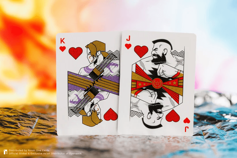 Street Fighter Playing Cards - Collectors Edition