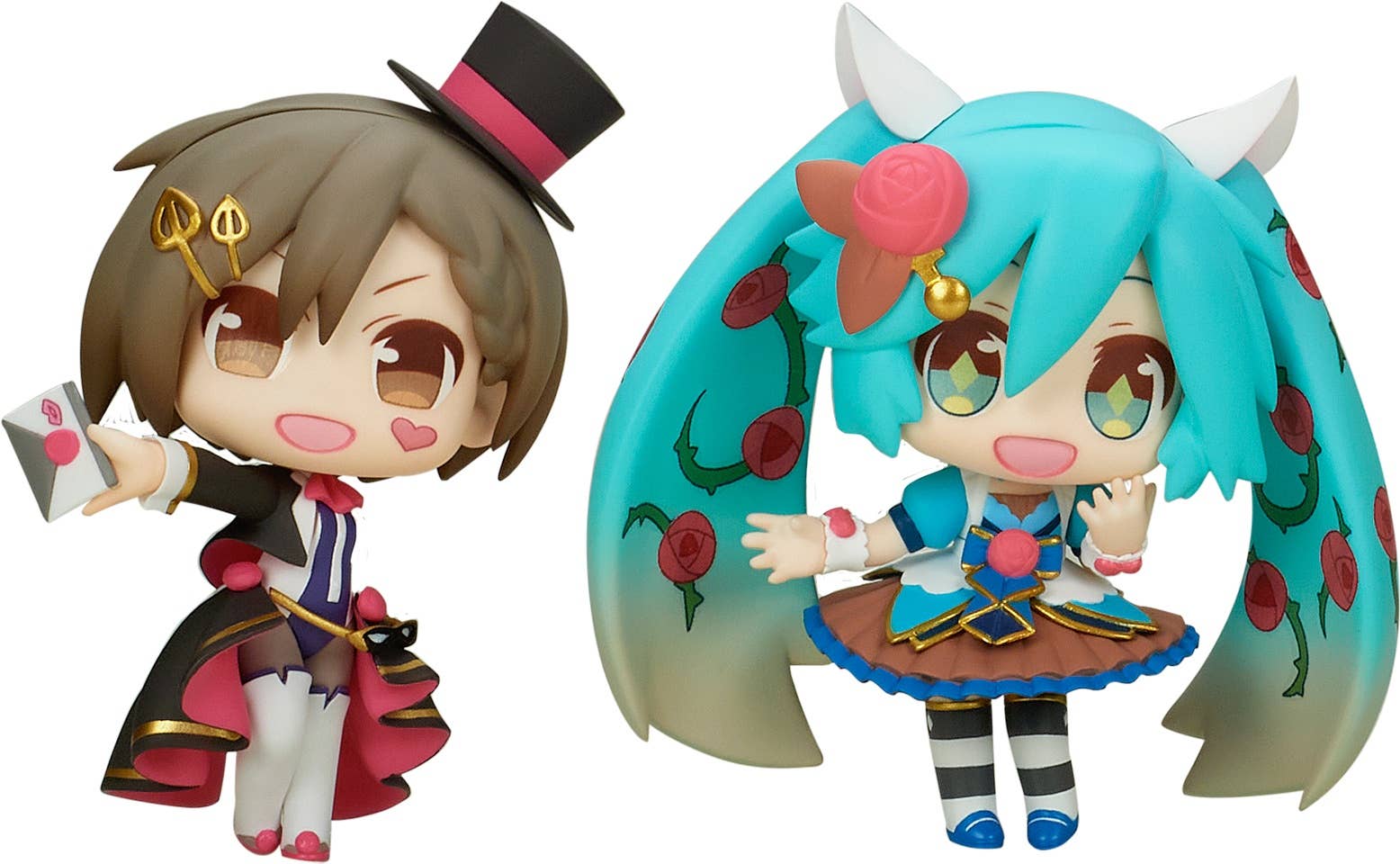 EMONTOYS Hatsune Miku Trading figures ①Hatsune Miku & Meiko | 4589619490755