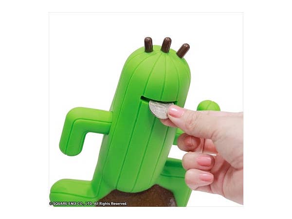 SQUARE ENIX FINAL FANTASY® MASCOT COIN BANK CACTUAR | 4988601336574