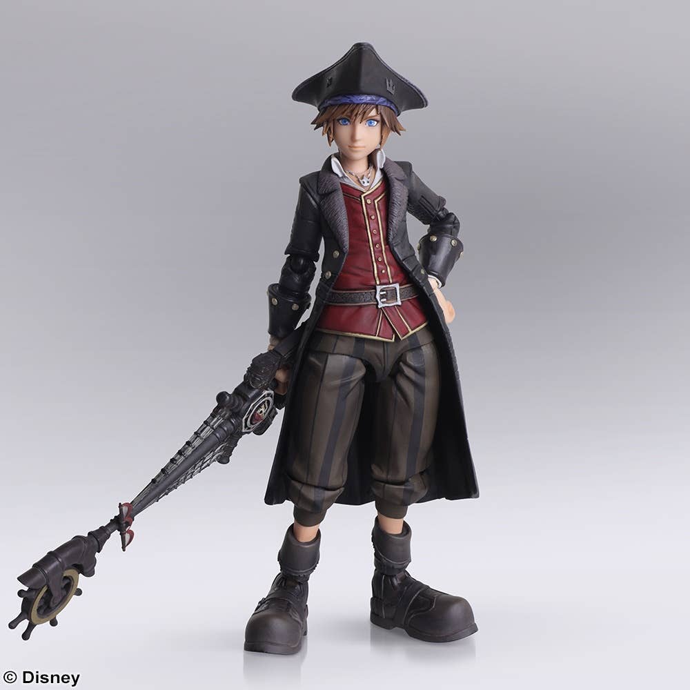 SQUARE ENIX KINGDOM HEARTS III BRING ARTS SORA: Pirates of the Caribbean Version | 4988601342278