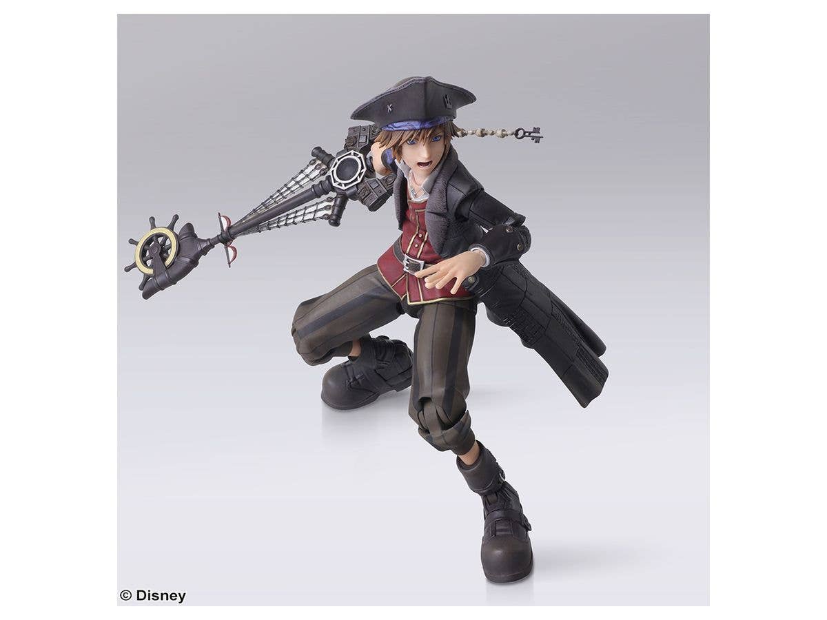 SQUARE ENIX KINGDOM HEARTS III BRING ARTS SORA: Pirates of the Caribbean Version | 4988601342278