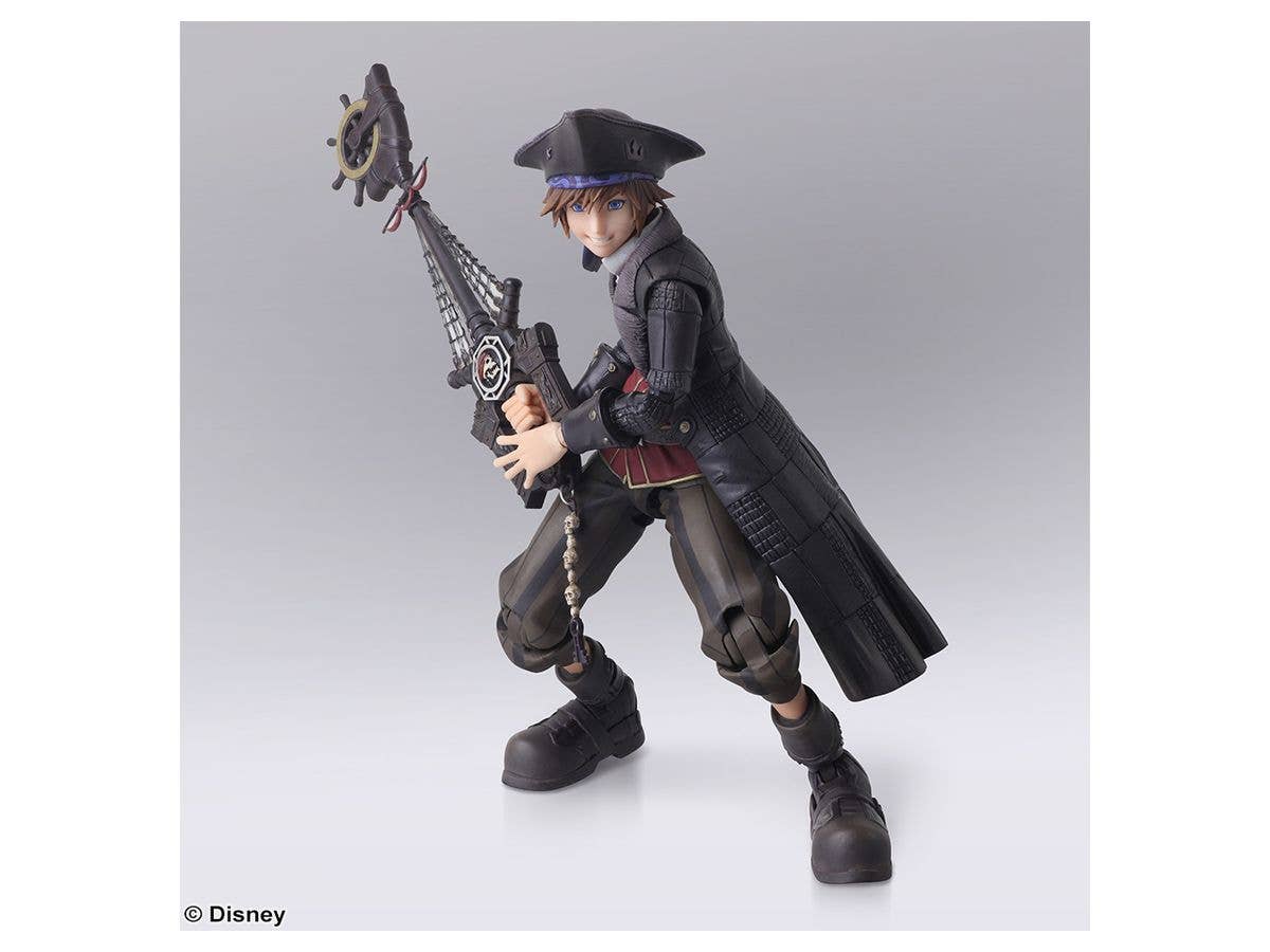 SQUARE ENIX KINGDOM HEARTS III BRING ARTS SORA: Pirates of the Caribbean Version | 4988601342278