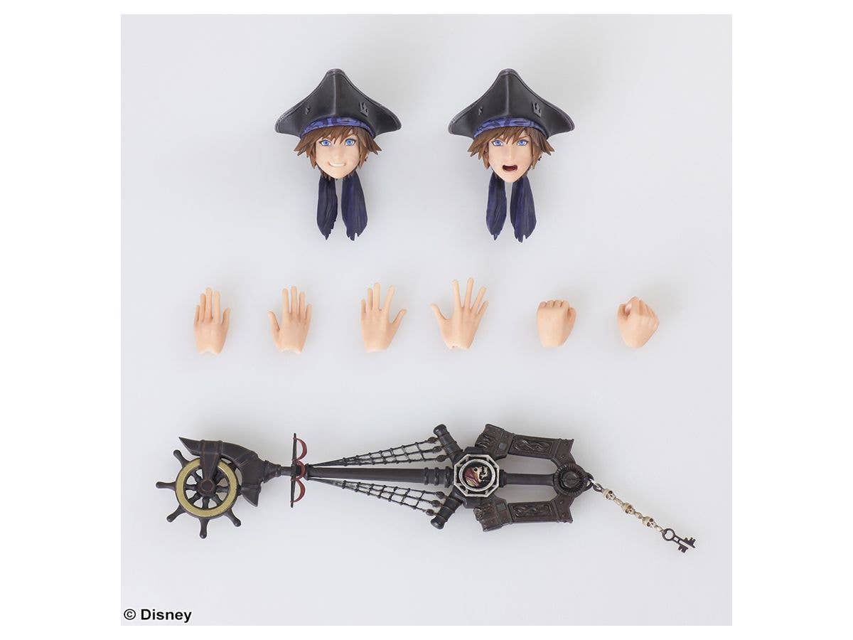 SQUARE ENIX KINGDOM HEARTS III BRING ARTS SORA: Pirates of the Caribbean Version | 4988601342278