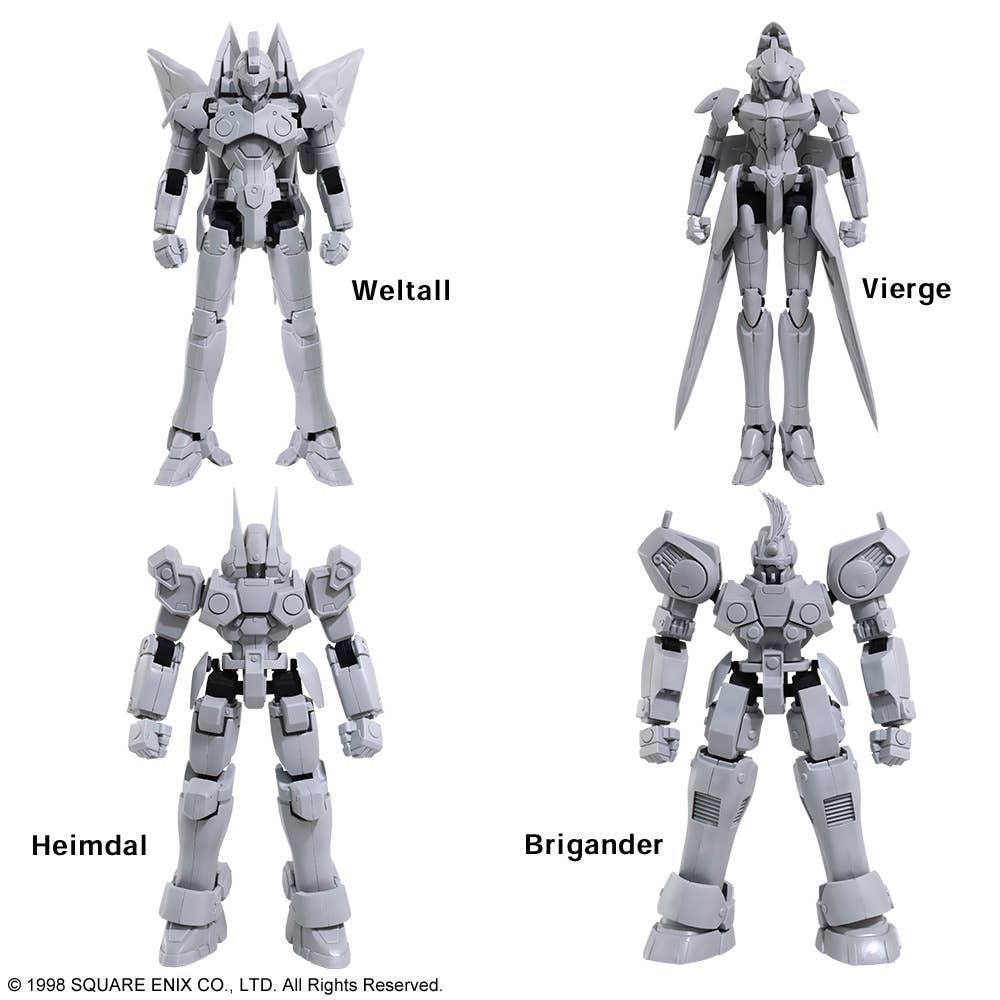 SQUARE ENIX XENOGEARS STRUCTURE ARTS 1/144 Scale Plastic Model Kit Series Vol. 1 | 4988601348409