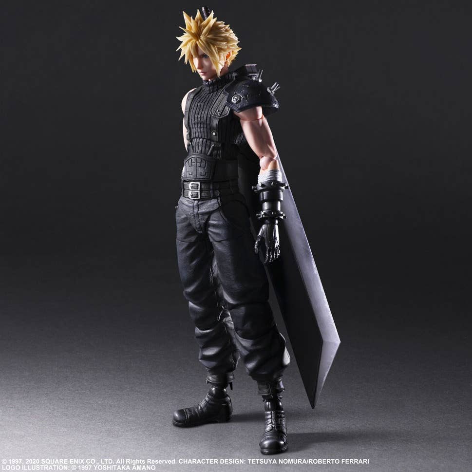 SQUARE ENIX FINAL FANTASY® VII REMAKE PLAY ARTS -KAI- ™ CLOUD STRIFE Ver. 2 | 4988601350112