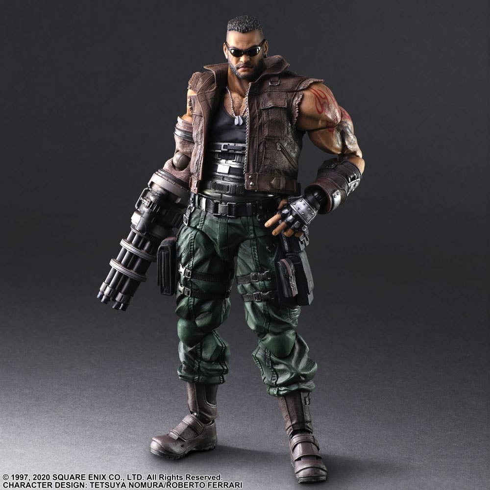 SQUARE ENIX FINAL FANTASY® VII REMAKE PLAY ARTS -KAI- ™ BARRET WALLACE Ver. 2 | 4988601350143