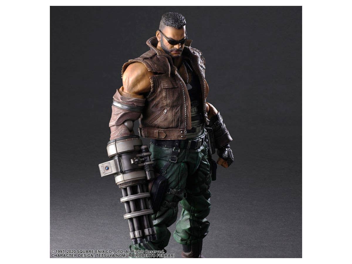 SQUARE ENIX FINAL FANTASY® VII REMAKE PLAY ARTS -KAI- ™ BARRET WALLACE Ver. 2 | 4988601350143