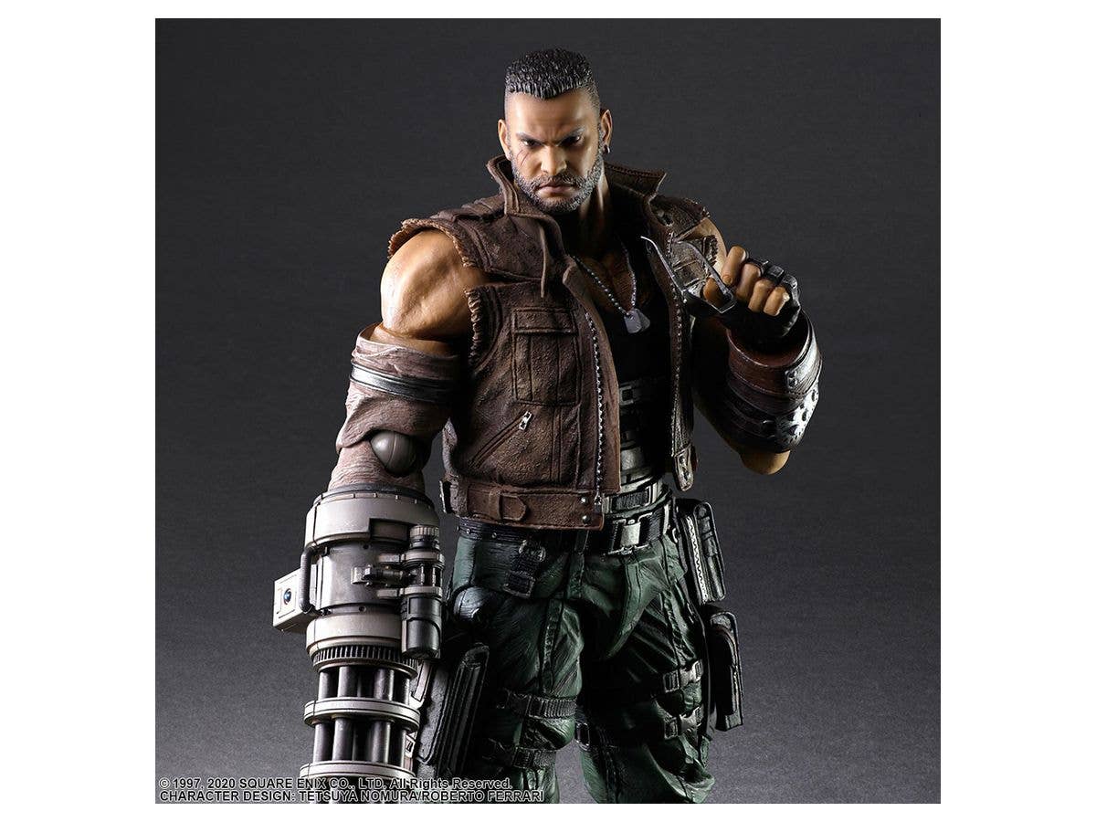 SQUARE ENIX FINAL FANTASY® VII REMAKE PLAY ARTS -KAI- ™ BARRET WALLACE Ver. 2 | 4988601350143