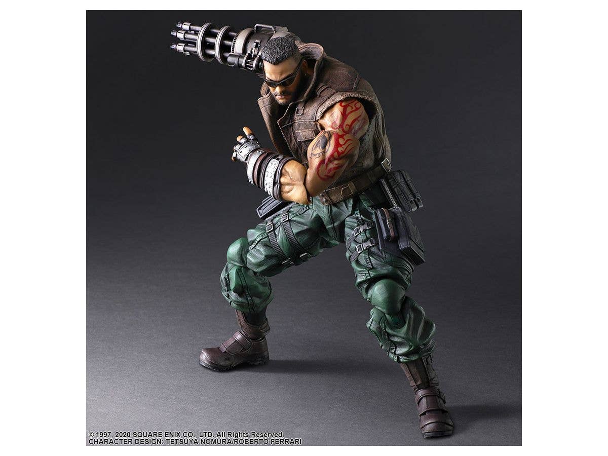 SQUARE ENIX FINAL FANTASY® VII REMAKE PLAY ARTS -KAI- ™ BARRET WALLACE Ver. 2 | 4988601350143