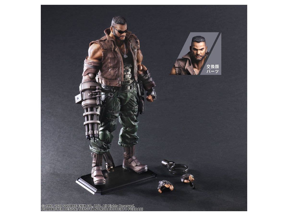 SQUARE ENIX FINAL FANTASY® VII REMAKE PLAY ARTS -KAI- ™ BARRET WALLACE Ver. 2 | 4988601350143