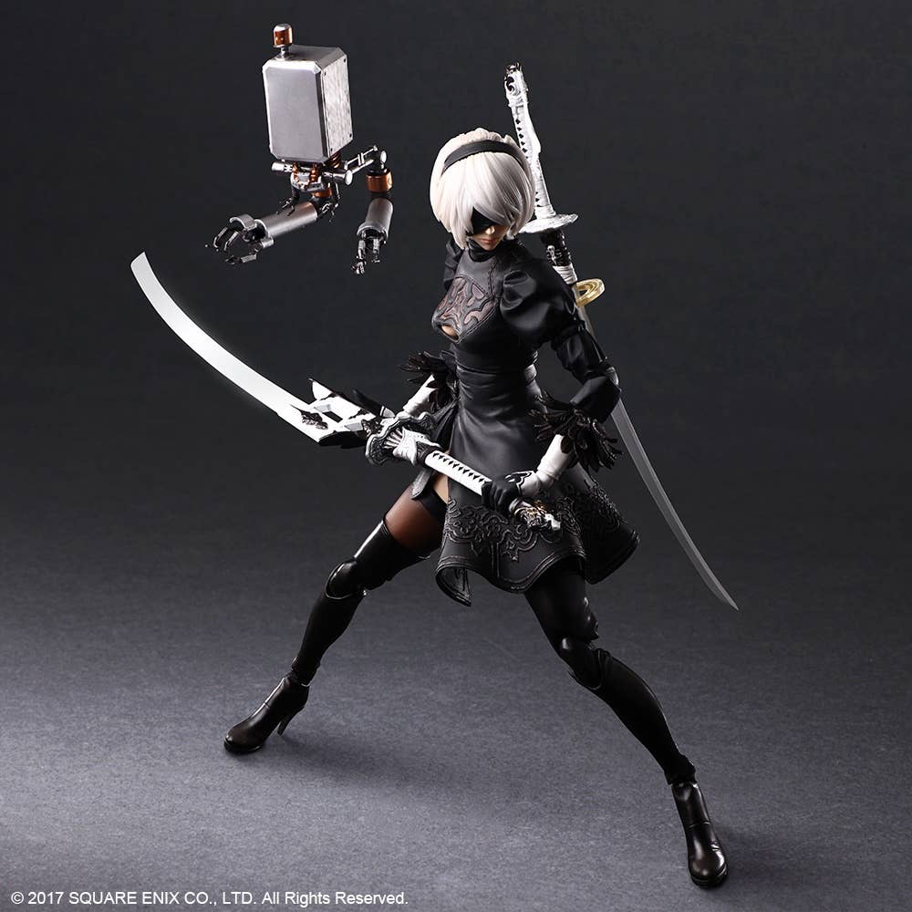 SQUARE ENIX NieR:Automata® PLAY ARTS KAI™ ACTION FIGURE 2B (YoRHa No. 2 Type B) Deluxe Ver. | 4988601353328