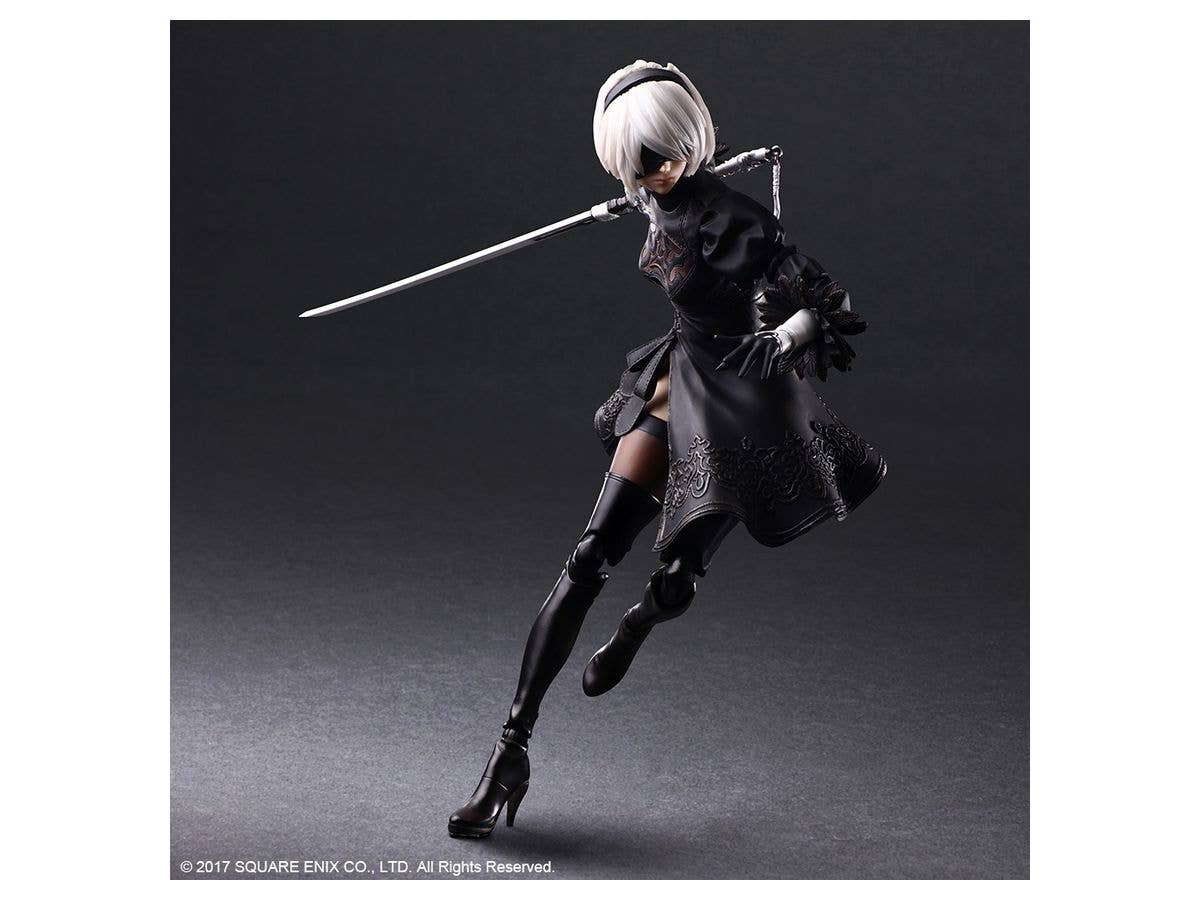 SQUARE ENIX NieR:Automata® PLAY ARTS KAI™ ACTION FIGURE 2B (YoRHa No. 2 Type B) Deluxe Ver. | 4988601353328
