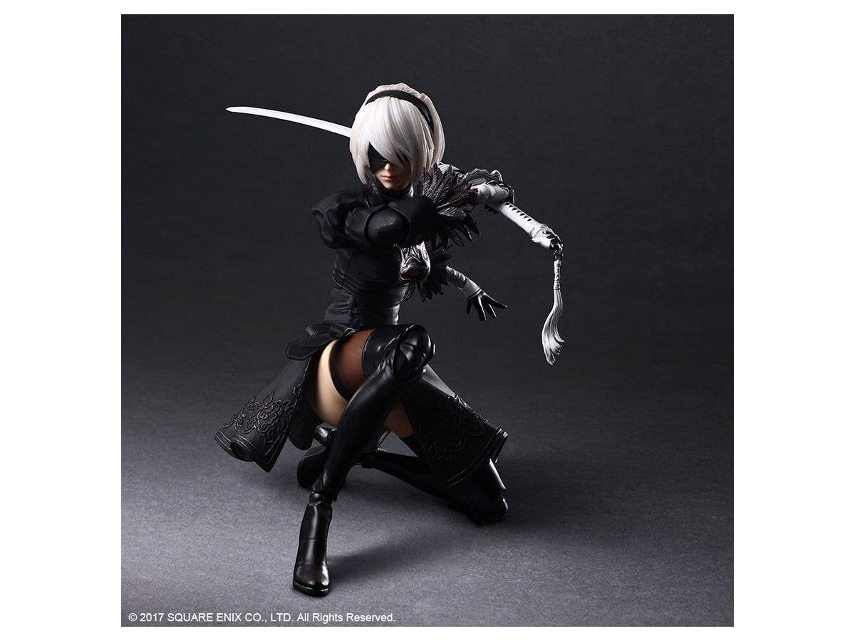 SQUARE ENIX NieR:Automata® PLAY ARTS KAI™ ACTION FIGURE 2B (YoRHa No. 2 Type B) Deluxe Ver. | 4988601353328