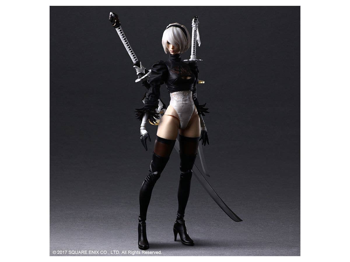 SQUARE ENIX NieR:Automata® PLAY ARTS KAI™ ACTION FIGURE 2B (YoRHa No. 2 Type B) Deluxe Ver. | 4988601353328