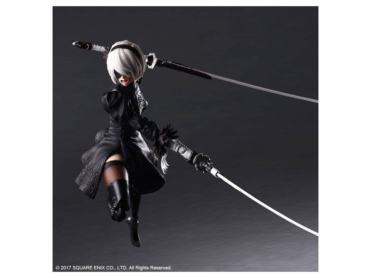 SQUARE ENIX NieR:Automata® PLAY ARTS KAI™ ACTION FIGURE 2B (YoRHa No. 2 Type B) Deluxe Ver. | 4988601353328