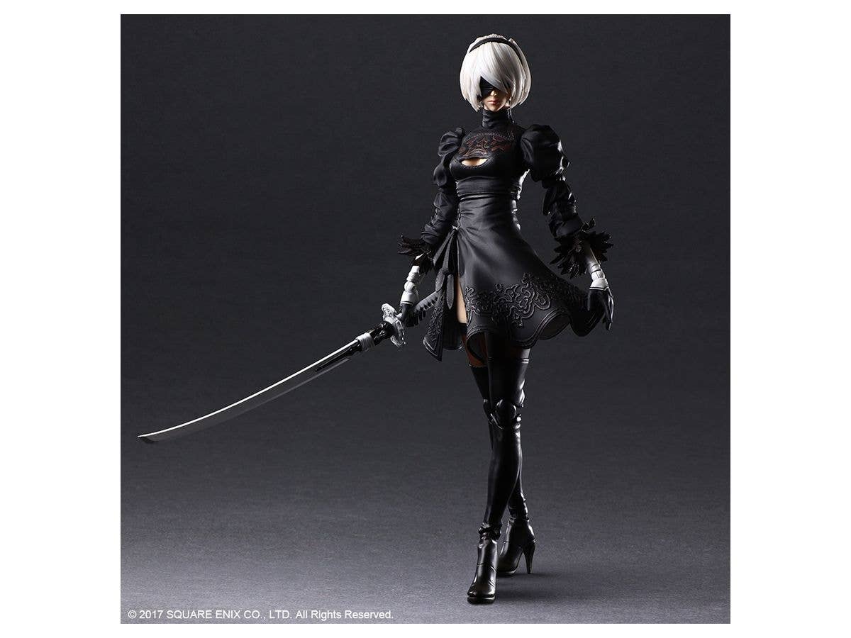 SQUARE ENIX NieR:Automata® PLAY ARTS KAI™ ACTION FIGURE 2B (YoRHa No. 2 Type B) Deluxe Ver. | 4988601353328