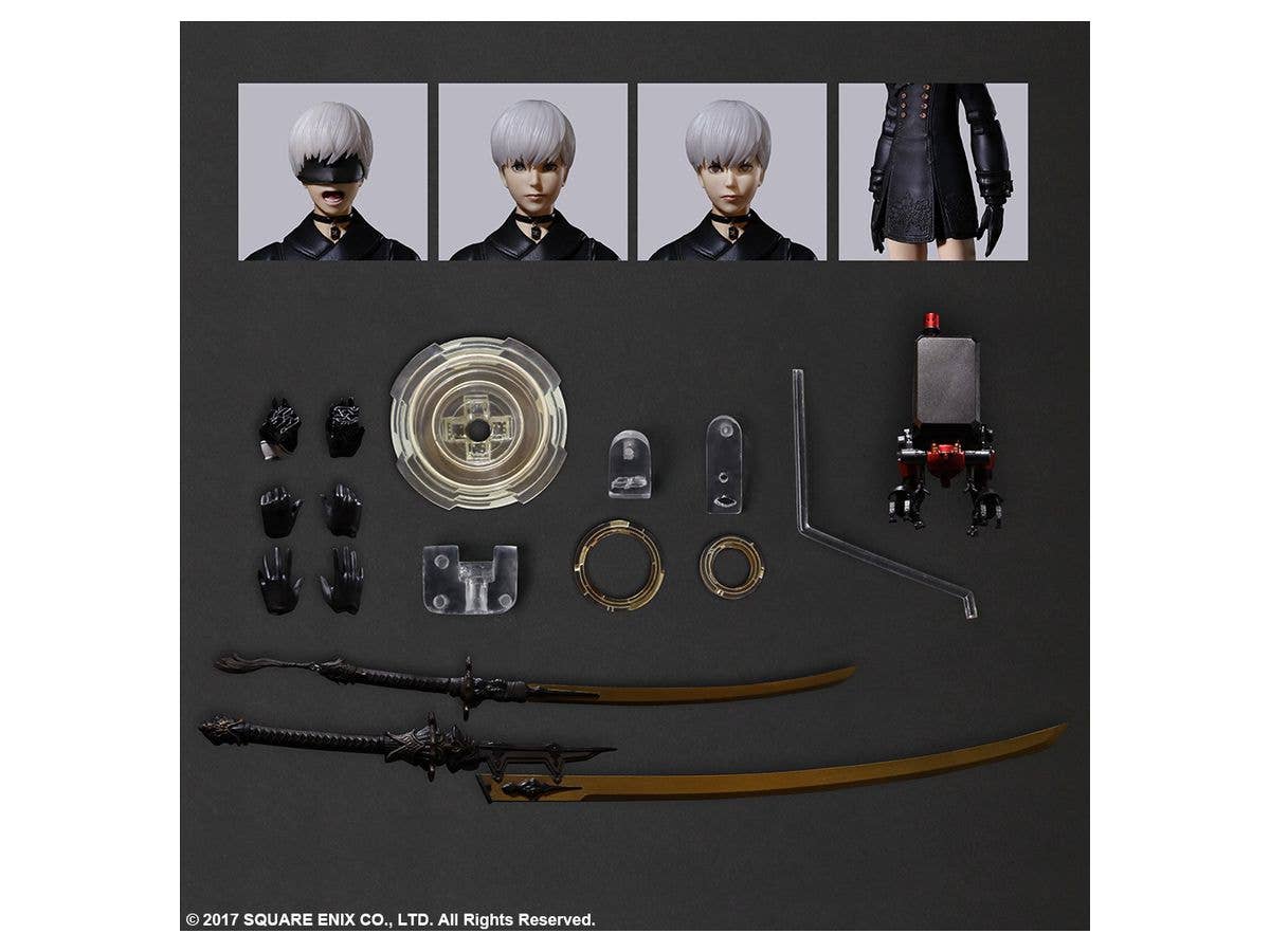 SQUARE ENIX NieR:Automata® PLAY ARTS KAI™ Action Figure - 9S (YoRHa No.9 Type S) DELUXE Ver. | 4988601354332