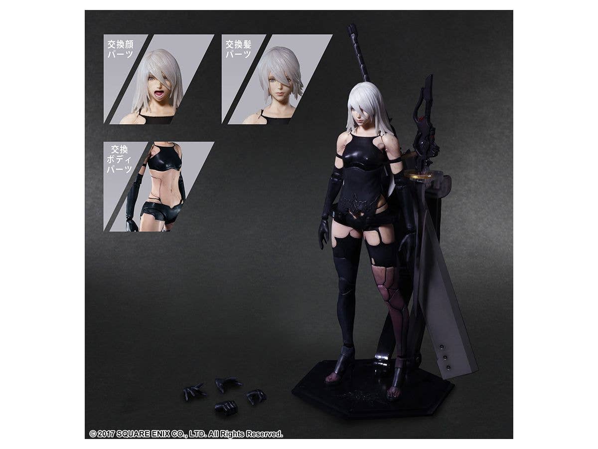 SQUARE ENIX NieR:Automata® PLAY ARTS KAI™ Action Figure - A2 (YoRHa Type A No. 2) DELUXE Ver. | 4988601354356