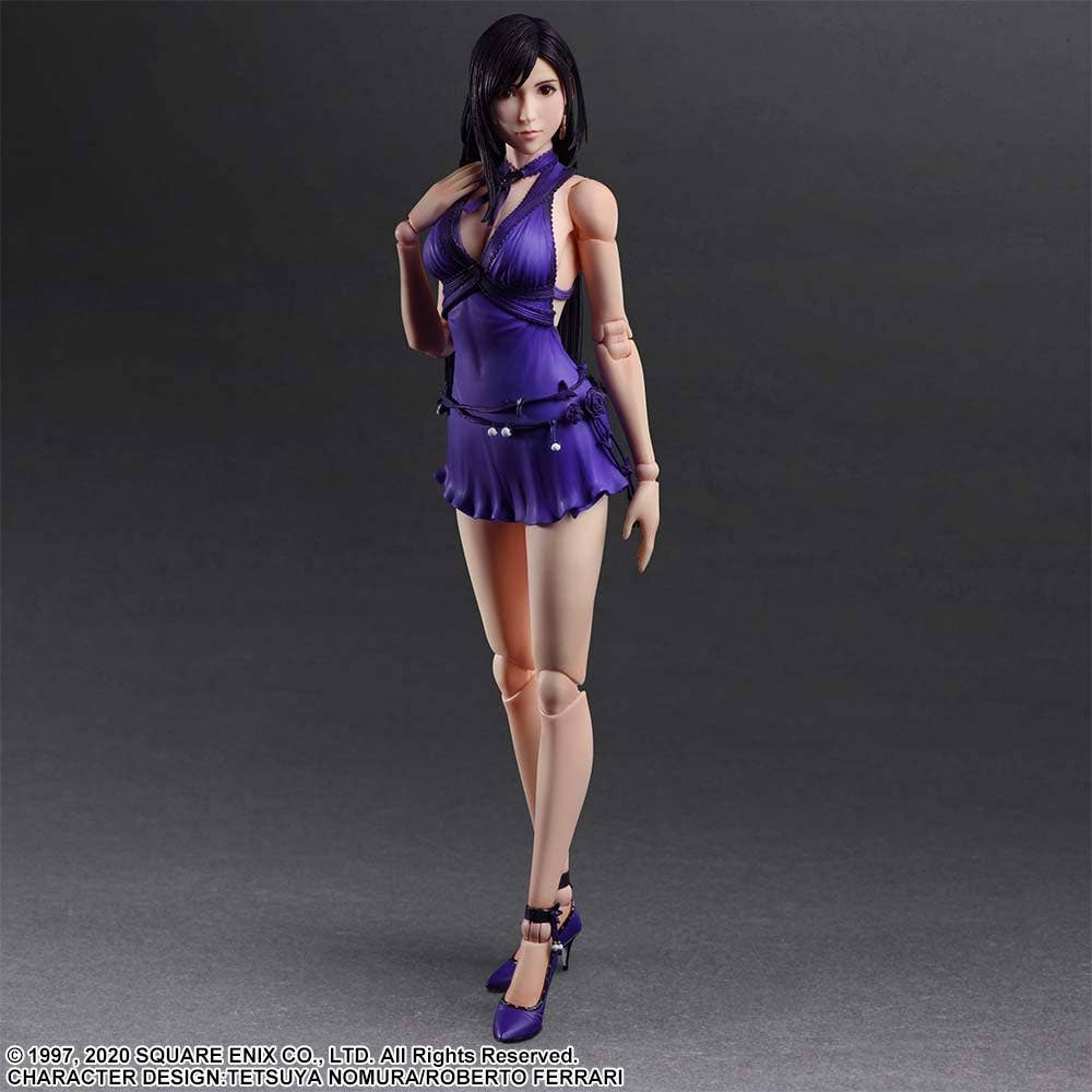 SQUARE ENIX FINAL FANTASY VII REMAKE™ PLAY ARTS KAI™ Action Figure TIFA LOCKHART DRESS Ver. | 4988601357463