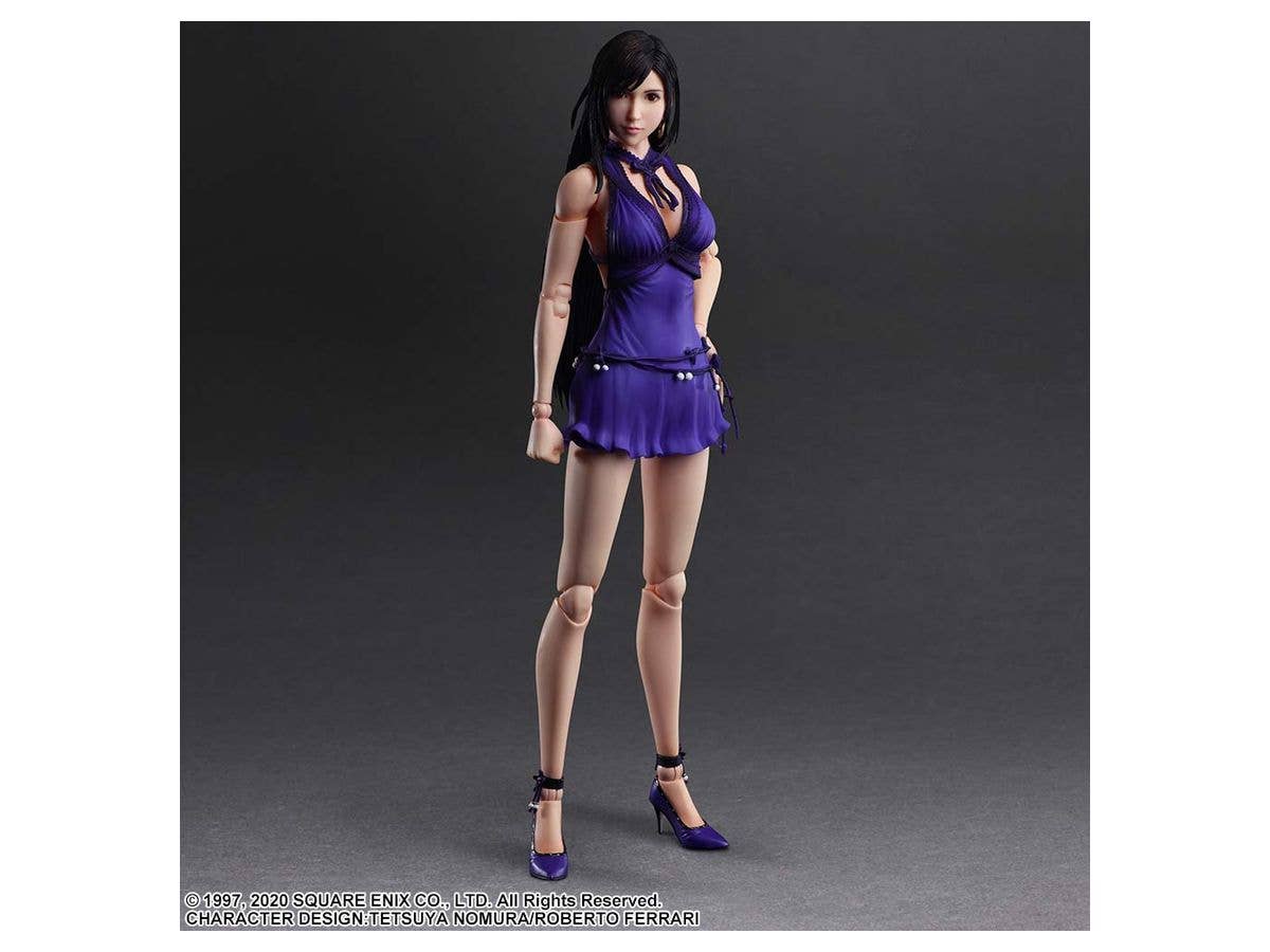 SQUARE ENIX FINAL FANTASY VII REMAKE™ PLAY ARTS KAI™ Action Figure TIFA LOCKHART DRESS Ver. | 4988601357463