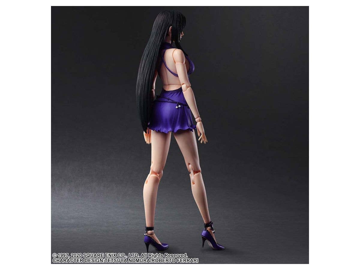 SQUARE ENIX FINAL FANTASY VII REMAKE™ PLAY ARTS KAI™ Action Figure TIFA LOCKHART DRESS Ver. | 4988601357463