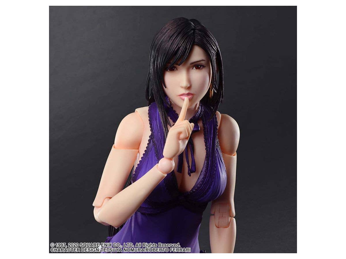 SQUARE ENIX FINAL FANTASY VII REMAKE™ PLAY ARTS KAI™ Action Figure TIFA LOCKHART DRESS Ver. | 4988601357463