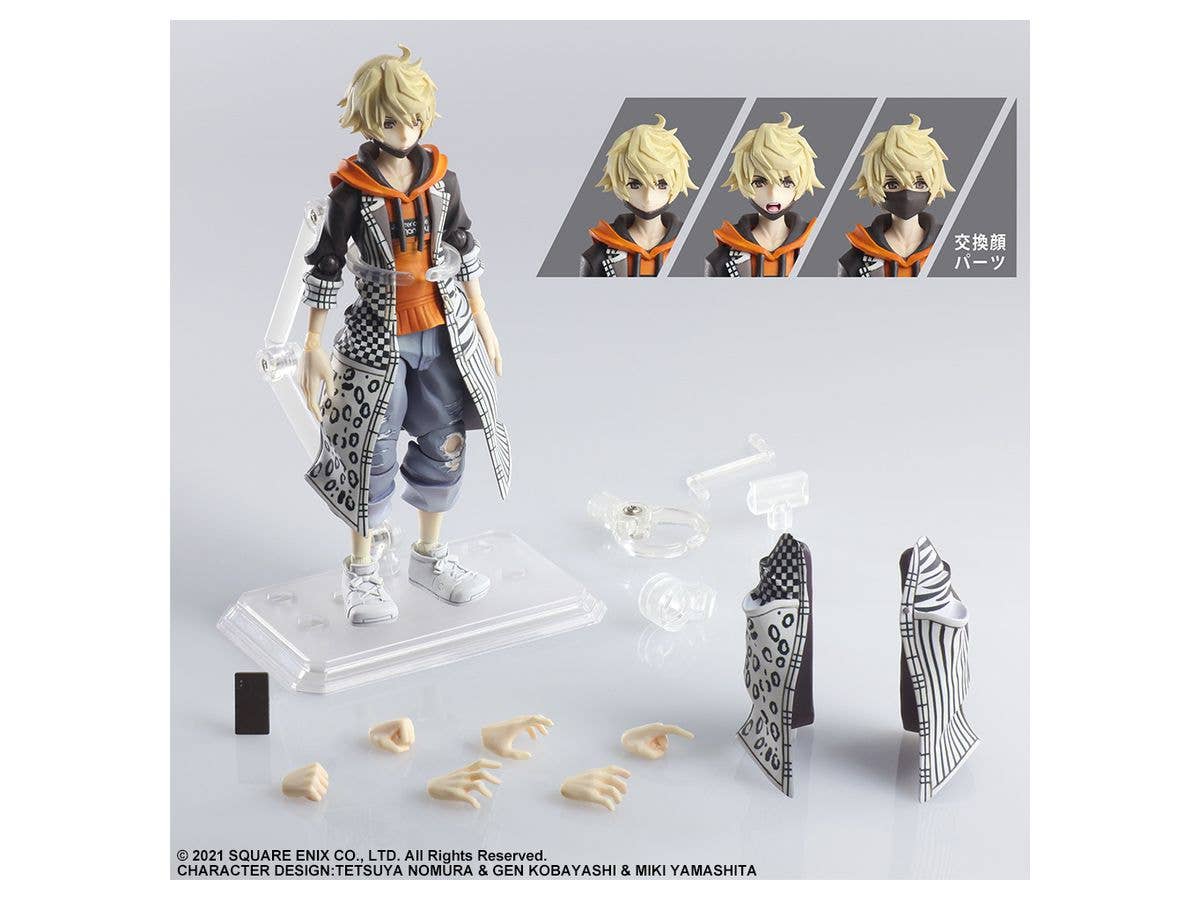 SQUARE ENIX NEO: The World Ends with You™ BRING ARTS™ Action Figure - RINDO | 4988601357968