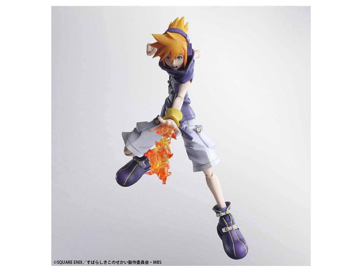 SQUARE ENIX The World Ends with You The Animation BRING ARTS™ Action Figure - NEKU SAKURABA | 4988601358026