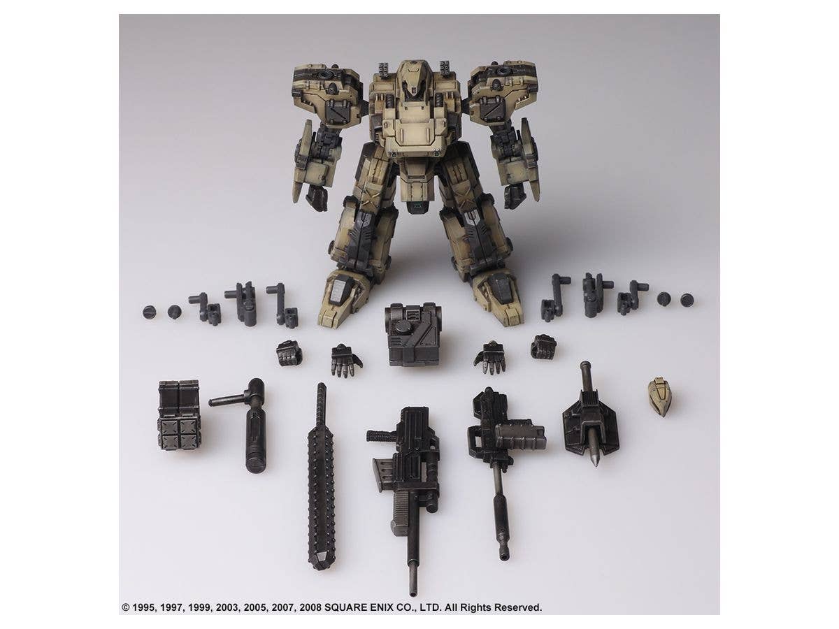 SQUARE ENIX FRONT MISSION STRUCTURE ARTS 1/72 Scale Plastic Model Kit Series Vol. 2 (Display) | 4988601358071