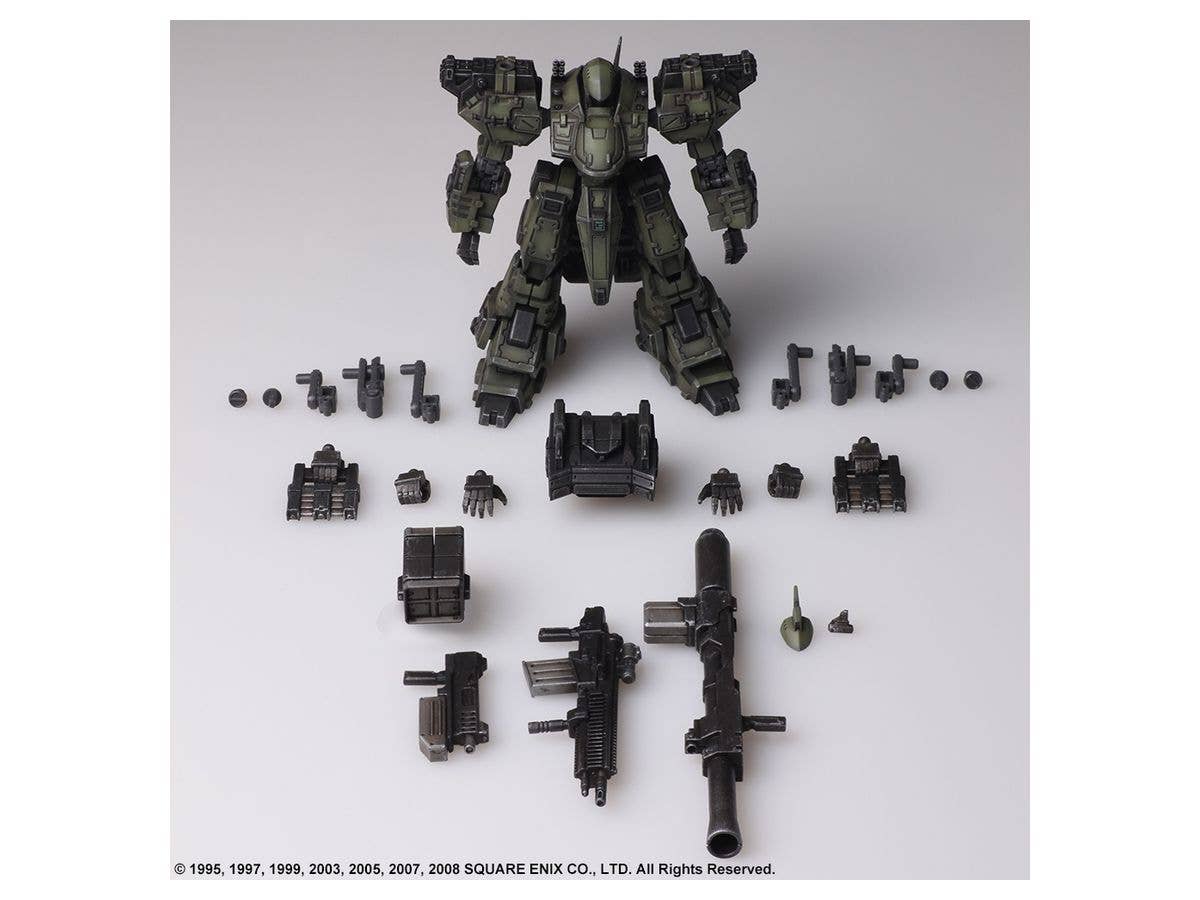 SQUARE ENIX FRONT MISSION STRUCTURE ARTS 1/72 Scale Plastic Model Kit Series Vol. 2 (Display) | 4988601358071
