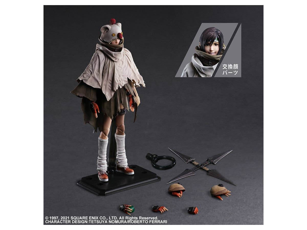 SQUARE ENIX FINAL FANTASY VII REMAKE INTERGRADE PLAY ARTS KAI Action Figure - YUFFIE KISARAGI | 4988601358514