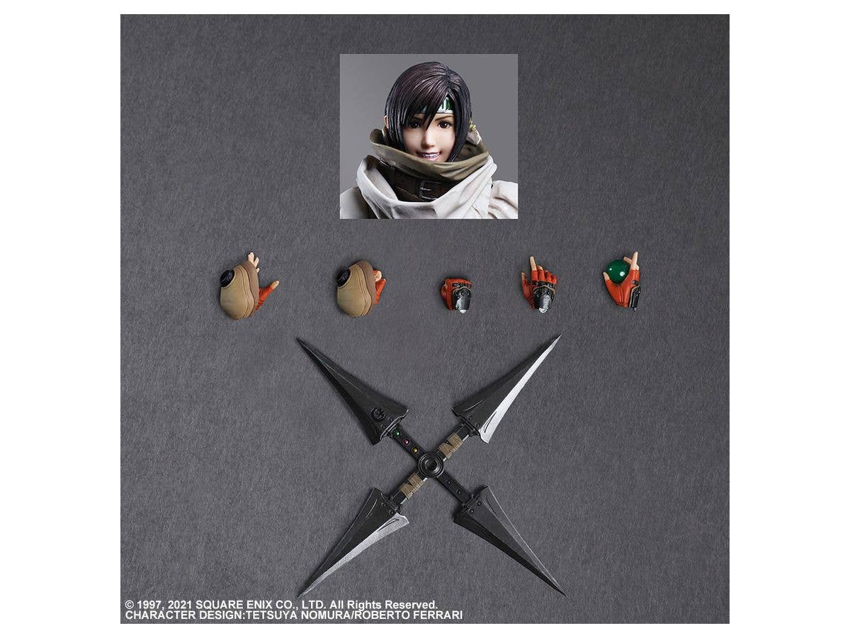 SQUARE ENIX FINAL FANTASY VII REMAKE INTERGRADE PLAY ARTS KAI Action Figure - YUFFIE KISARAGI | 4988601358514