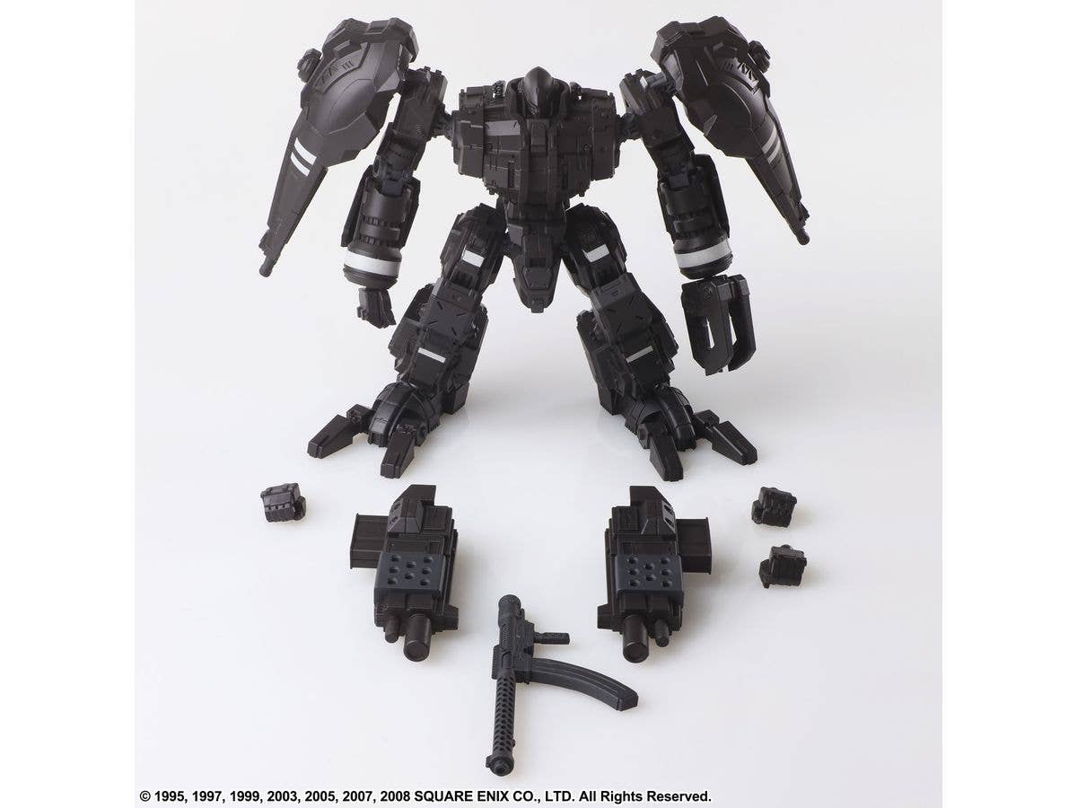 SQUARE ENIX FRONT MISSION STRUCTURE ARTS PLUS 1/72 Scale Plastic Model Kit Series - TYPE 11/RAVEN | 4988601362511