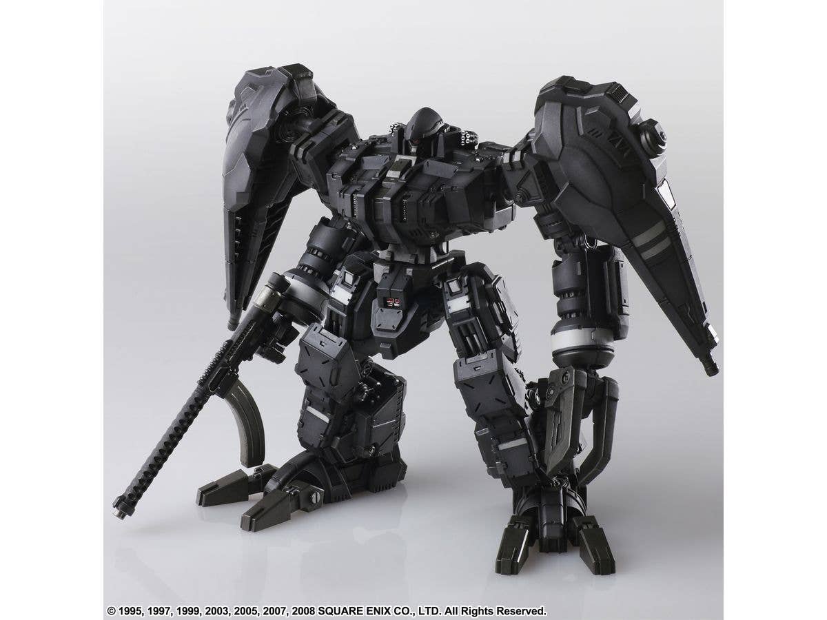 SQUARE ENIX FRONT MISSION STRUCTURE ARTS PLUS 1/72 Scale Plastic Model Kit Series - TYPE 11/RAVEN | 4988601362511
