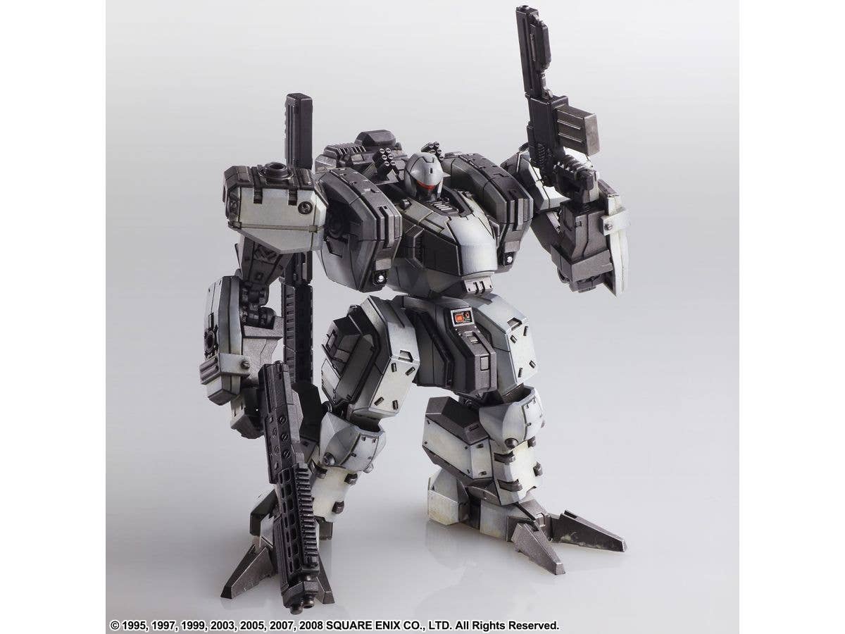 SQUARE ENIX FRONT MISSION STRUCTURE ARTS 1/72 Scale Plastic Model Kit Series Vol 4 ZENITH DV WHITE COLOR VARIANT 4 Unit Set | 4988601365437