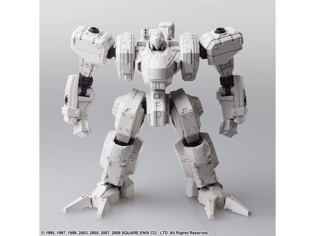 SQUARE ENIX FRONT MISSION STRUCTURE ARTS 1/72 Scale Plastic Model Kit Series Vol 4 ZENITH DV WHITE COLOR VARIANT 4 Unit Set | 4988601365437