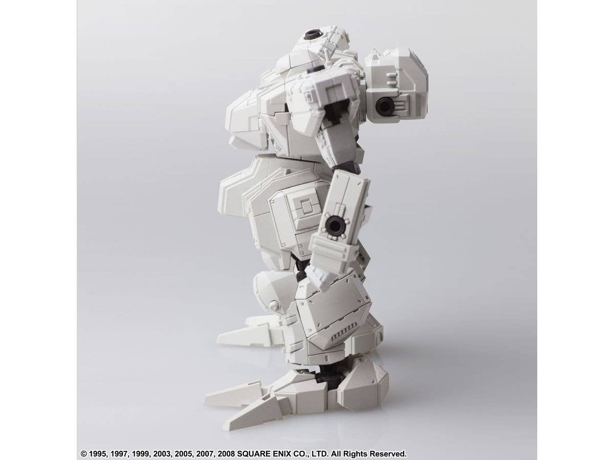 SQUARE ENIX FRONT MISSION STRUCTURE ARTS 1/72 Scale Plastic Model Kit Series Vol 4 ZENITH DV WHITE COLOR VARIANT 4 Unit Set | 4988601365437