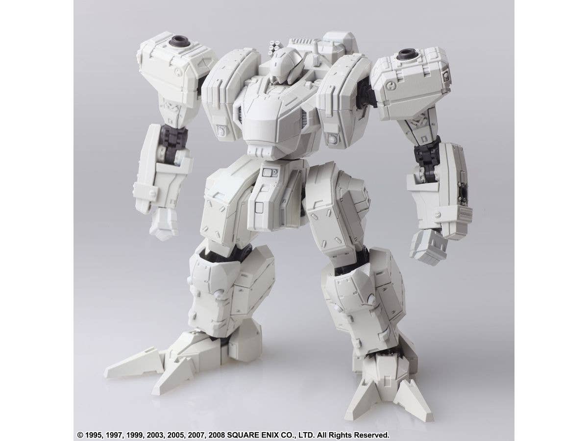 SQUARE ENIX FRONT MISSION STRUCTURE ARTS 1/72 Scale Plastic Model Kit Series Vol 4 ZENITH DV WHITE COLOR VARIANT 4 Unit Set | 4988601365437