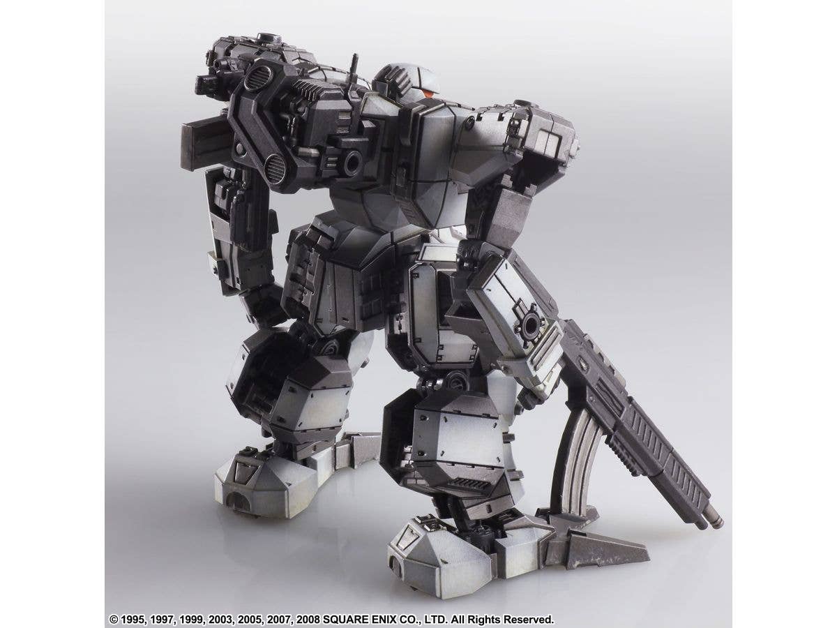 SQUARE ENIX FRONT MISSION STRUCTURE ARTS 1/72 Scale Plastic Model Kit Series Vol 4 ZENITH DV WHITE COLOR VARIANT 4 Unit Set | 4988601365437