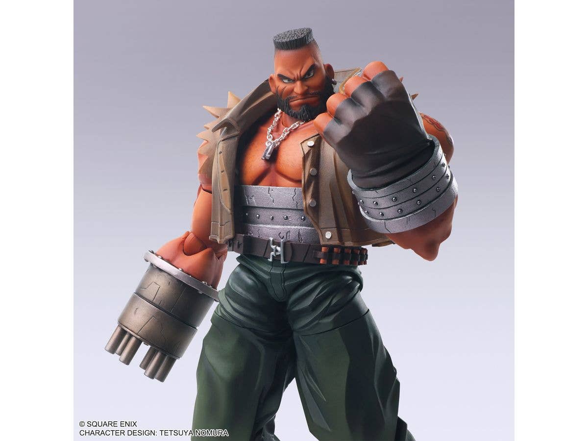 SQUARE ENIX FINAL FANTASY VII BRING ARTS™ Action Figure - BARRET WALLACE | 4988601370028