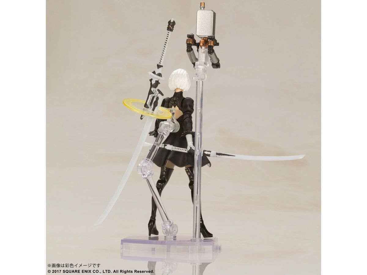 SQUARE ENIX NieR:Automata® Plastic Model Kit – 2B & 9S | 4988601371858